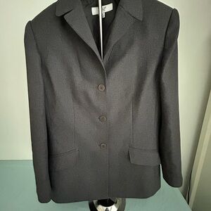 Le Suit Dark Gray Blazer